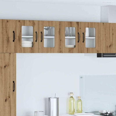 vidaXL Кухненски шкаф с рафт Дъб 60 x 31 x 40 см Инженерно дърво (885333)