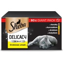 SHEBA Delicacy Poultry flavours 80 x 85 g