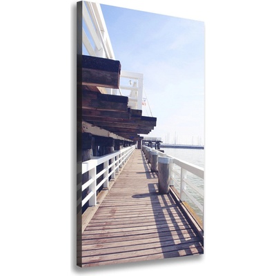 Vertikálny foto obraz na plátne Mólo w Sopote 50x100 cm