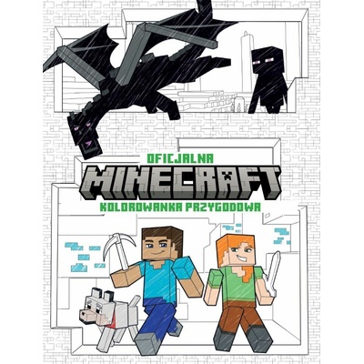 MINECRAFT. Oficjalna kolorowanka przygodowa - Artbooks