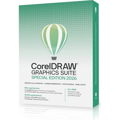 Corel CorelDRAW Graphics Suite Special Edition 2026 CZ/PL ESD ESDCDGSSE2026CZPL