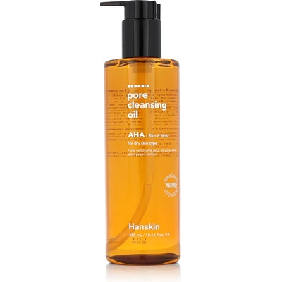 Hanskin Pore AHA Rich & Moist Cleansing Oil 300 ml
