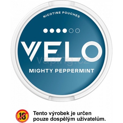 Velo Freezing Peppermint 10,9 mg Slim 20 sáčků
