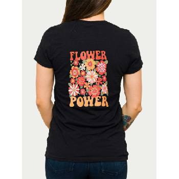 DISTRICT Тениска flower power