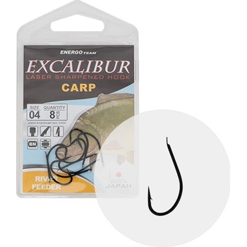 EXCALIBUR RIVER FEEDER BLACK vel.1 10 ks