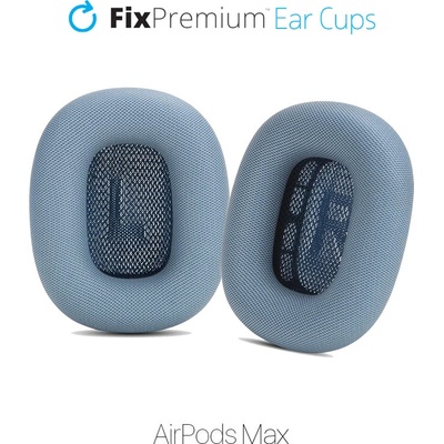 FixPremium náhradné náušníky pre Apple AirPods Max (Eco-Leather) modrá