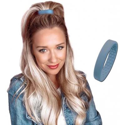PONY-O Spona na vytváření vysokých polovičních culíků - PONY XL Slim Obsah: Denim