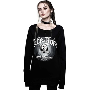 KILLSTAR дамски суитшърт KILLSTAR - Life Is No Joke - KSRA003079