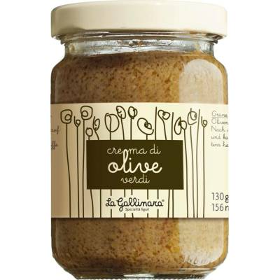 La Gallinara Olivový krém ze zelených oliv 130 g