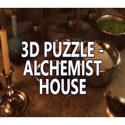 3D PUZZLE - Alchemist House