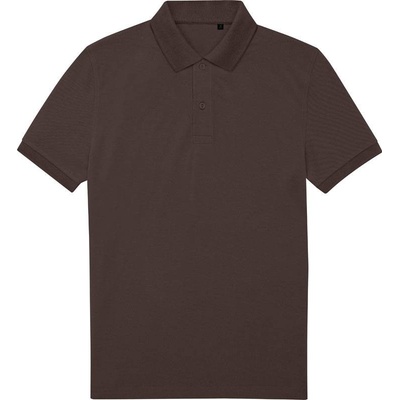 B&C My Eco Polo 65/35 Piqué polo tričko hnedé roasted coffee