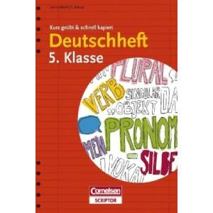 Deutschheft 5. Klasse | Maria Bley, Diethard Lübke, Dorina Teßmann (ISBN: 9783411871353)