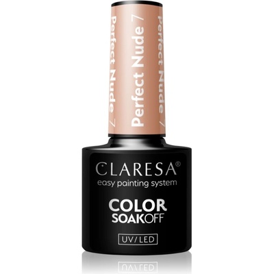 Claresa SoakOff UV/LED Color Perfect Nude гел лак за нокти цвят 7 5 гр