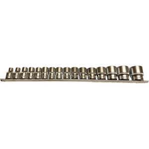 Silver Вложки Spline 12-стенни 8-32 мм комплект 16 бр. 1/2" 67424 (S11217)
