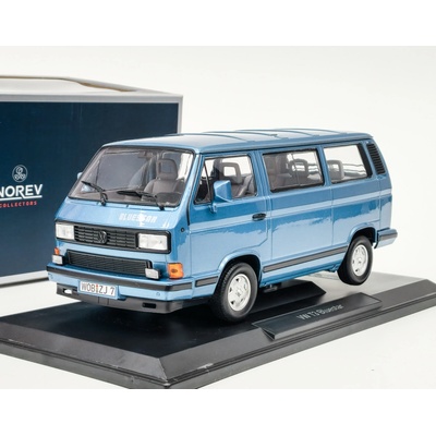 Volkswagen T3 Bluestar 1990 modrá metalíza NOREV 1:18