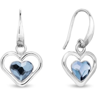 Spark modré se Swarovski Elements Sweetheart KWM28086DB Denim Blue