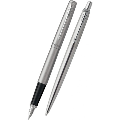 Parker Jotter Stainless Steel CT sada plnicí pero a kuličková tužka 1501/1563258 – Hledejceny.cz