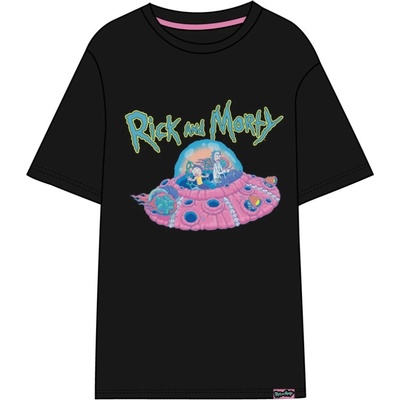 Rick and Morty tričko Lietajúci tanier