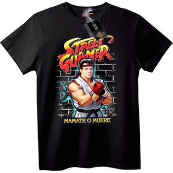 NOONEBRAND Тениска Street Guamer - S, Black