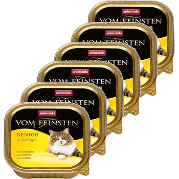 Animonda Vom Feinsten Senior - птиче месо 6 x 100 г