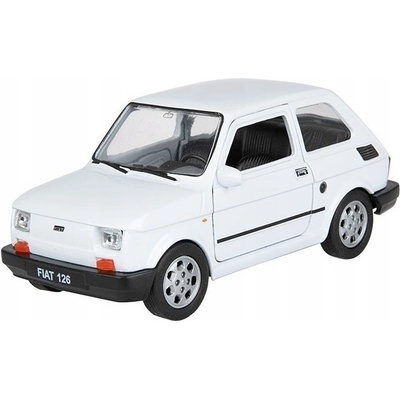 Welly Fiat 1:34-39 126 bílá