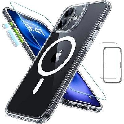 ESR Classic Pro Case HaloLock Set, Compatible with iPhone 16 Plus, Clear 1A7770201 (1A7770201)