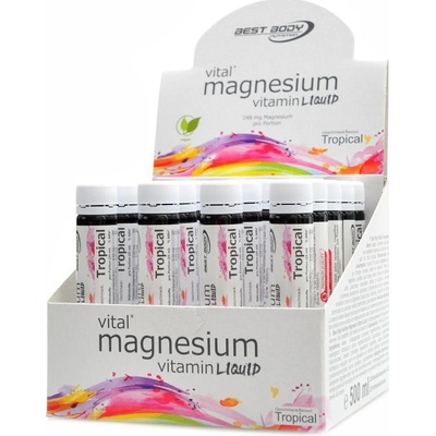 Best Body Nutrition Magnesium vitamin ampoules tropical 20 x 25 ml