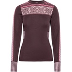 Kari Traa Дамско мериносово термобельо Kari Traa Women's Ines L/S Merino base layer - Cocoa Powder (115-2738-0212)