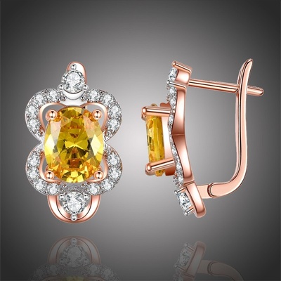 Éternelle Swarovski Elements Phoebe E-KZCE314 Žlutá