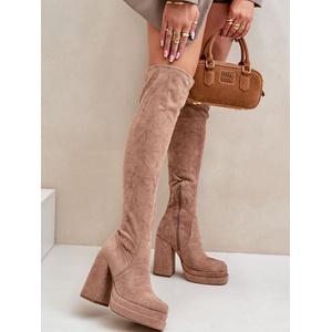 Step in style Дамски ботуши над коляното модел 203518 Step in style