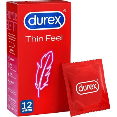 Durex Feel Thin 12 ks – Zbozi.Blesk.cz