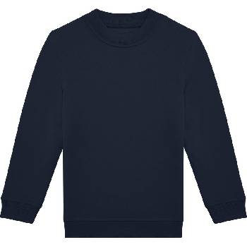 B&C Collection id. 332 crew kids / Детски суитшърт - тъмносин 128 (01k33200363)