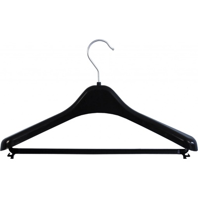 PETRAplast Konfekční ramínko 38 cm s hrazdou černá – Zboží Dáma