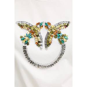 Pinko Памучна тениска (100535.A33F) - answear - 201,43 лв