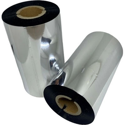 31 00015 - Termotransférová Fólia, PPA70, Vosk, Out, Čierna, 110 mm x 300 m, Dutinka 25 mm 1"