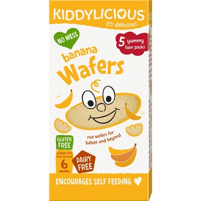 Kiddylicious oplatky banánové mini 4 5 g