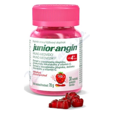 Junior-angin imuno-medvídci 30 ks