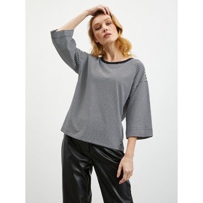 ZOOT. lab Черна дамска тениска на райета ZOOT. lab Dolly ZOOT. lab | Cheren | ЖЕНИ | L