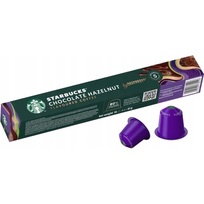STARBUCKS Chocolate hazelnut Blonde roast kávové kapsle 10 ks – Zbozi.Blesk.cz