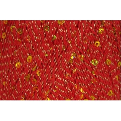 Rozetti Yarns Cotton Gold 1092 Red-Gold Плетива прежда (1092-ROZETTI YARNS)