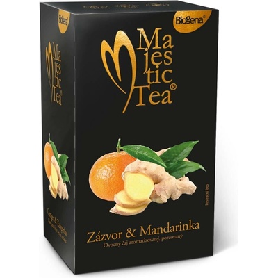 Biogena Majestic Tea zázvor a mandarinka 20 x 2,5 g