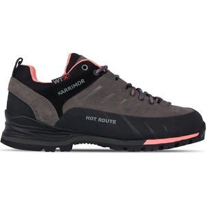 Karrimor Дамски обувки Karrimor Hot Route Waterproof Walking Shoes Womens - Charcoal/Coral