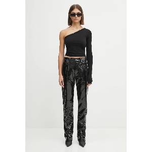 Fiorucci Панталон Stretch Vinyl Straight Fit (W25PFBPA014VN02BK01)