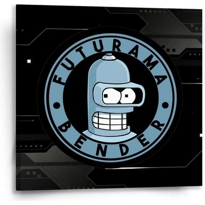 Sablio Obraz Futurama Bender Technology - 50x50 cm