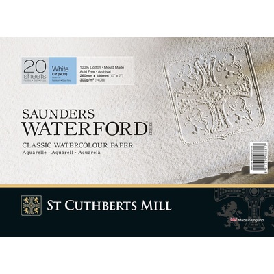 St Cuthberts Mill Saunders Waterford C. P. Скицник 20 26 x 18 cm 300 g White (T46330001011B)