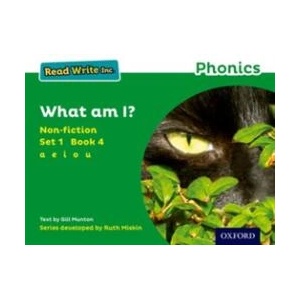 Read Write Inc. Phonics: Green Set 1 Non-fiction 4 What Am I? | Gill Munton (ISBN: 9780198373452)