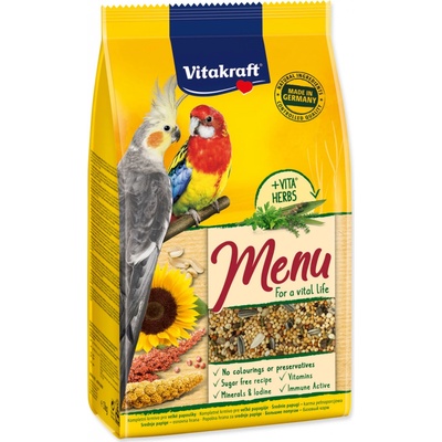 Vitakraft Menu Střední papoušek 1 kg