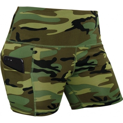 Rothco kraťasy dámské WORKOUT elastické woodland