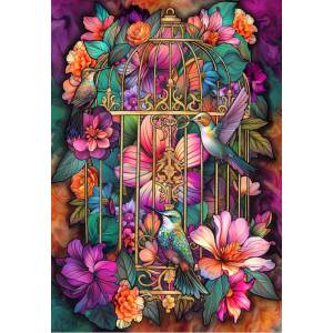 Bluebird Puzzle - Puzzle Captured Beauty - 1 000 piese