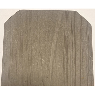 WPC Plotový profil 15x12 mm - Dark grey Délka profilu: 70cm